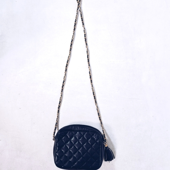 Leather Quilted Mini Bag - Picture 3 of 15